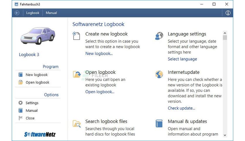 SoftwareNetz Logbook 3.06