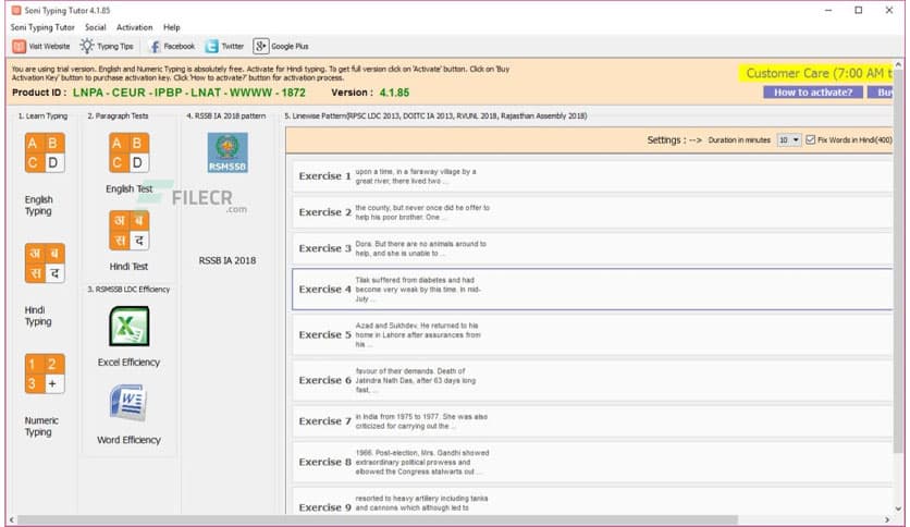 Soni Typing Tutor 6.1.33