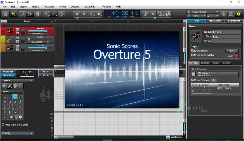 Sonic Scores Overture 5.6.1.2