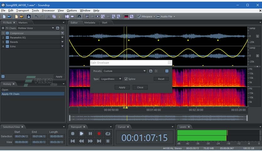 Soundop Audio Editor 1.8.23.2