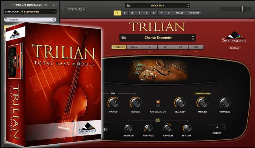 Spectrasonics Trilian 1.6.6d