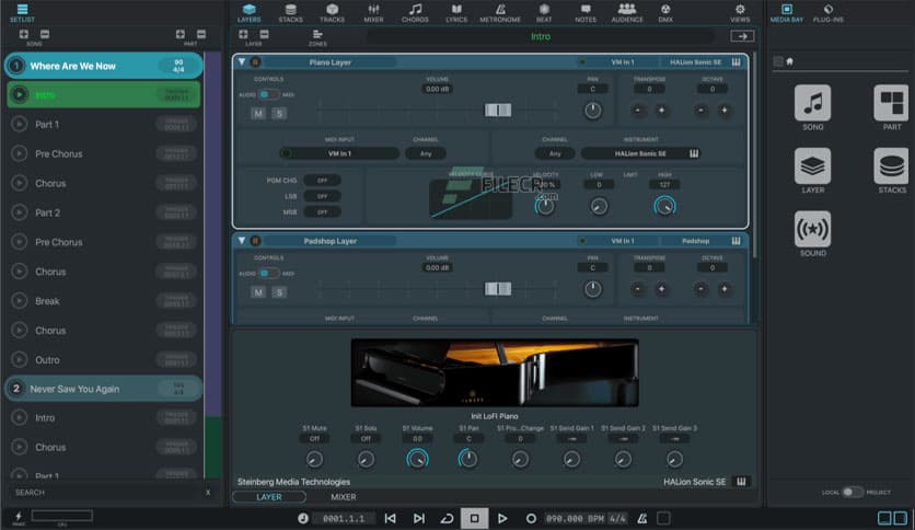 Steinberg VST Live Pro 3.0.10