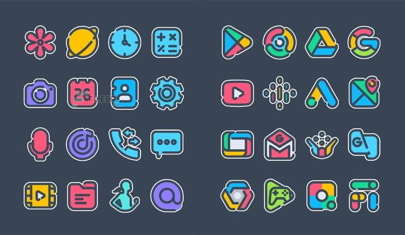 Sticker UI – Icon Pack v5.2