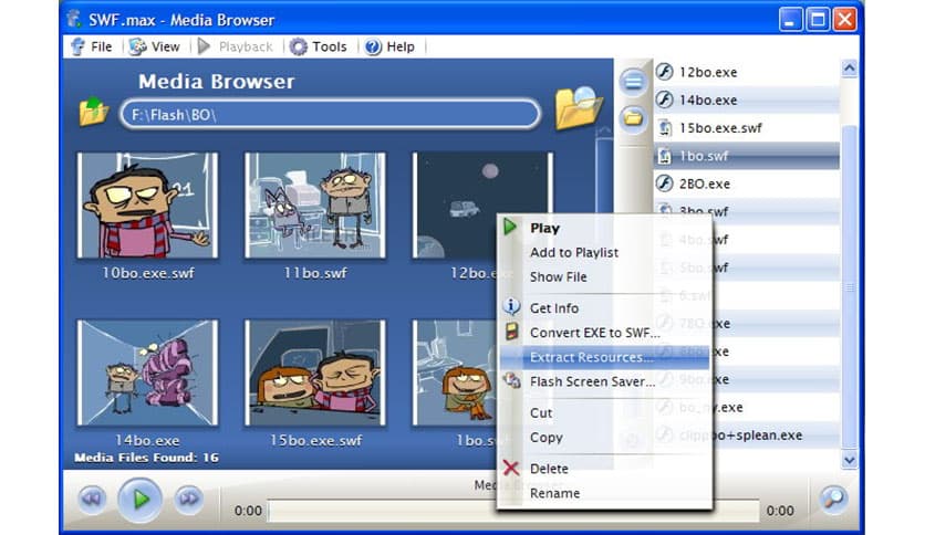 SWF.max Flash Player 2.3.0