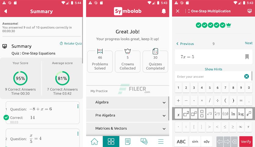 Symbolab Practice v2.7.2