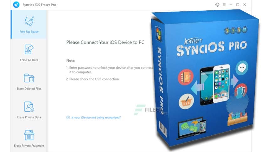 Anvsoft Syncios iOS Eraser Pro 1.3.3