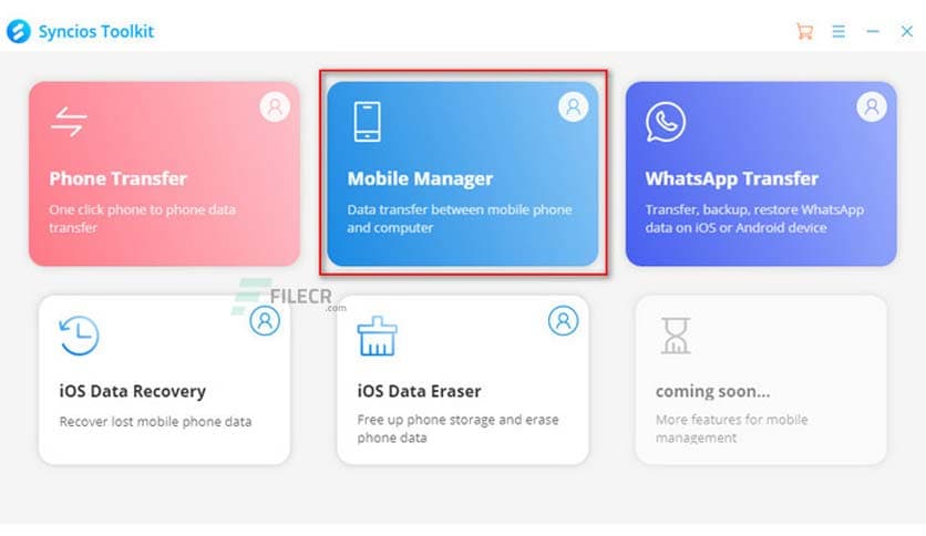 Syncios Mobile Manager 7.2.4