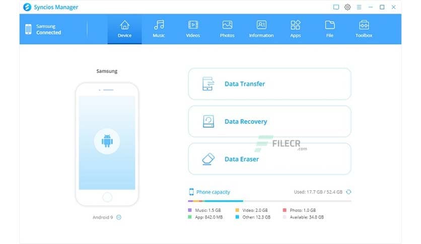 Syncios Mobile Manager 7.2.4