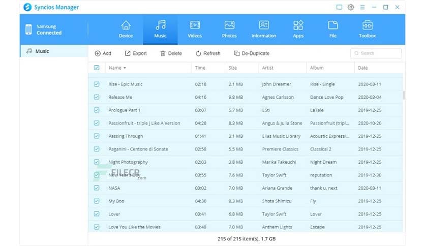 Syncios Mobile Manager 7.2.4
