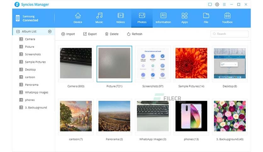 Syncios Mobile Manager 7.2.4
