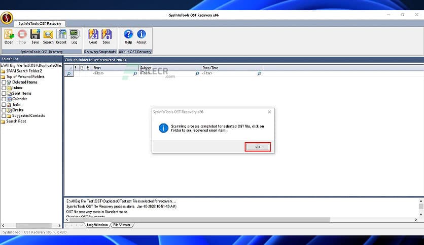 SysInfoTools OST Recovery 9.0