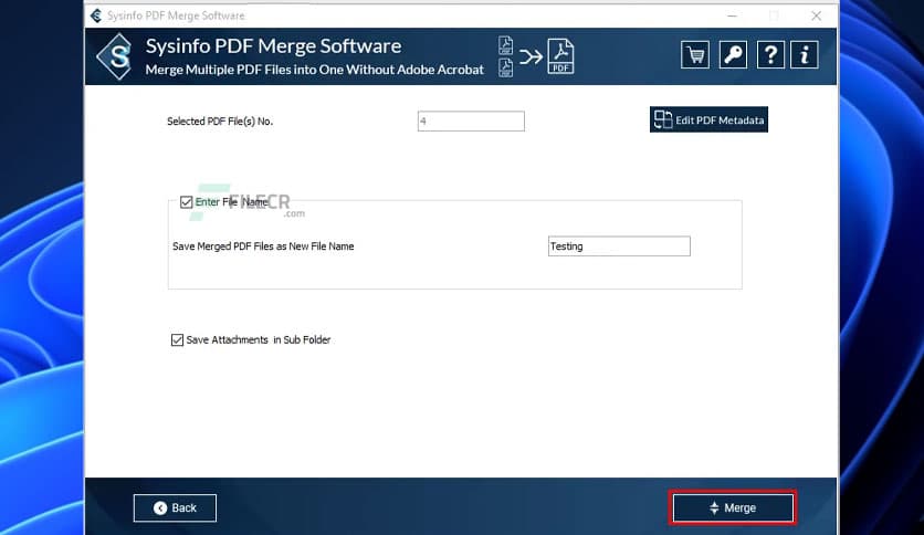 SysInfoTools PDF Merge 3.0
