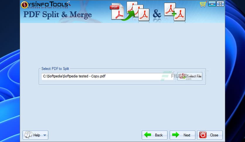 SysInfoTools PDF Split 3.0