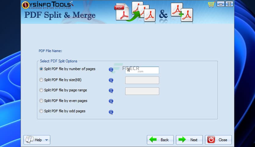 SysInfoTools PDF Split 3.0