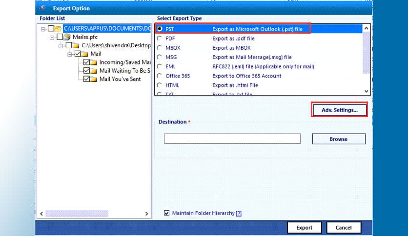 SysTools AOL PFC Converter 6.3