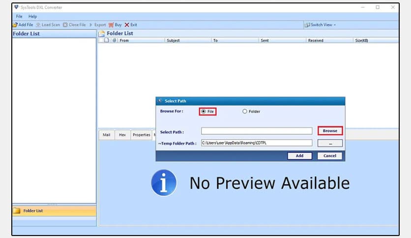 SysTools DXL Converter 4.2