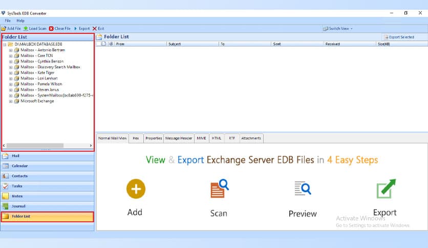 SysTools EDB Converter 6.0