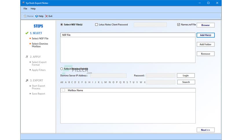 SysTools Export Notes 11.4