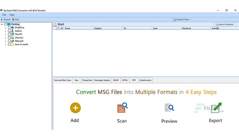 SysTools MSG Converter 10.1