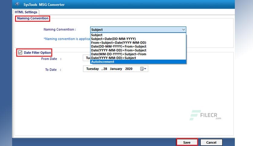 SysTools MSG Converter 10.1