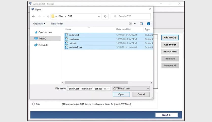 SysTools OST Merge 5.1