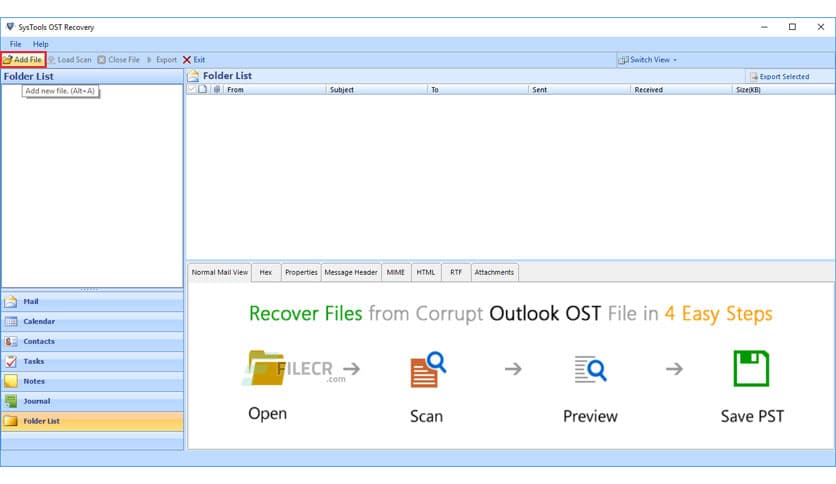 SysTools OST Recovery 9.1