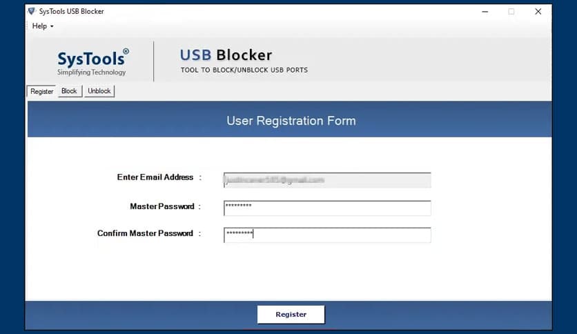 SysTools USB Blocker 5.1