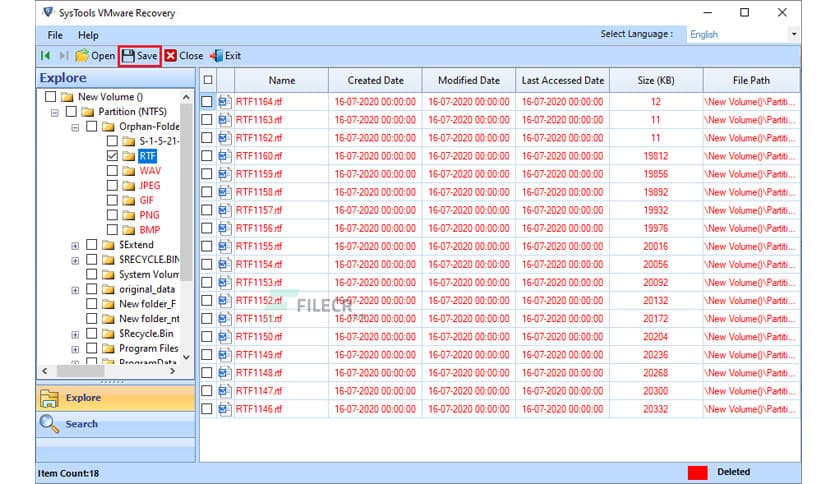 SysTools VMware Recovery 11.0