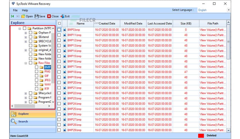 SysTools VMware Recovery 11.0