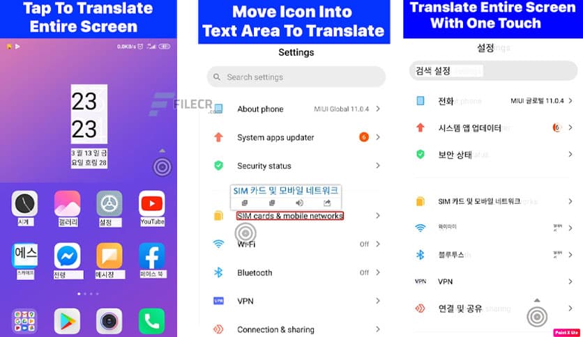 Tap To Translate Screen 1.110