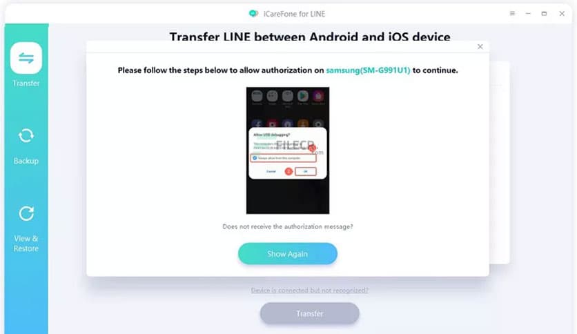 Tenorshare iCareFone for LINE 3.1.3