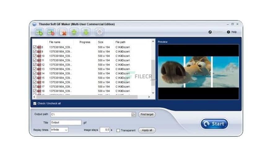 ThunderSoft GIF Maker 4.7.1