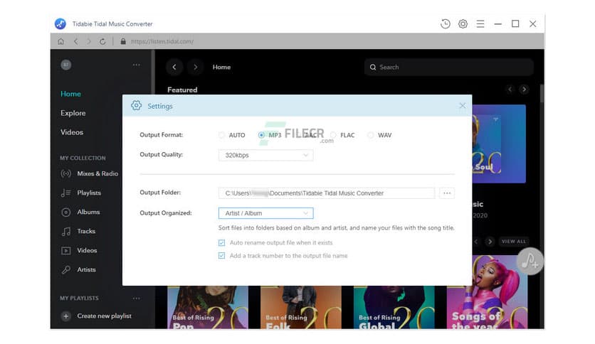 Tidabie Tidal Music Converter 1.5.5