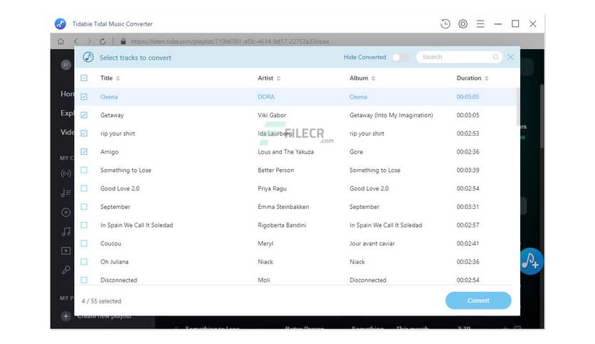 Tidabie Tidal Music Converter 1.5.5