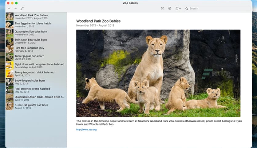 BeeDocs Timeline 3D 5.4.0
