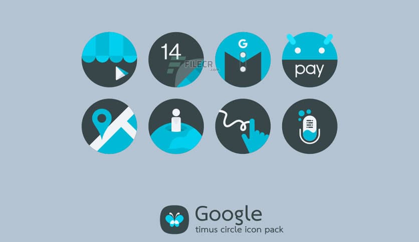 Timus Spin: Dark Icon Pack 15.1