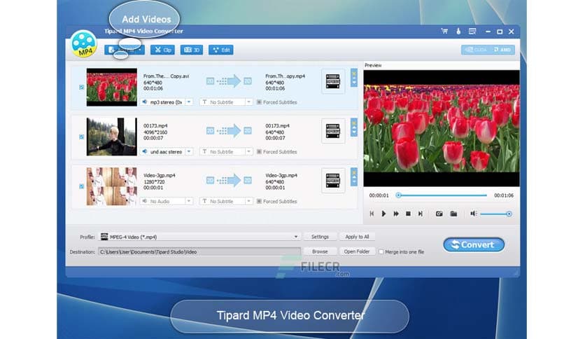 Tipard MP4 Video Converter 9.2.22