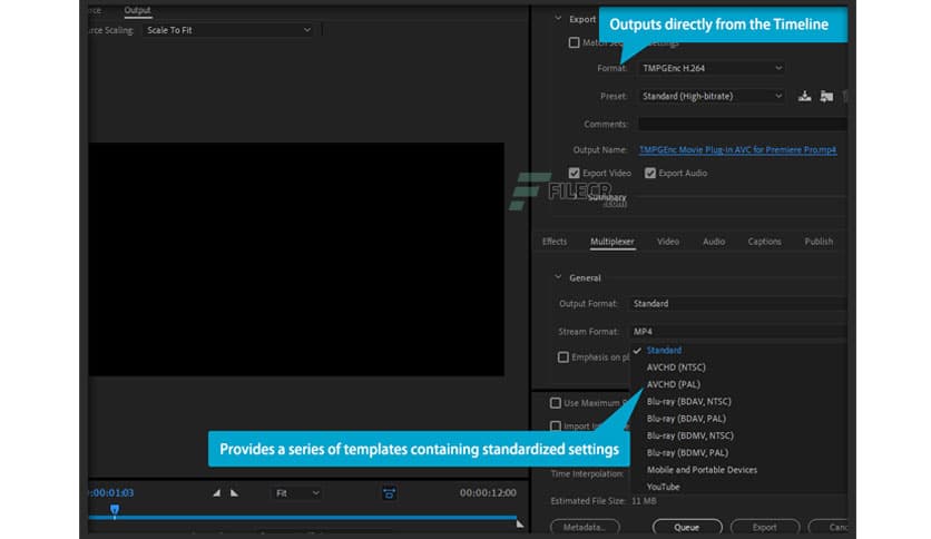 TMPGEnc Movie Plug-in AVC 1.1.8.25