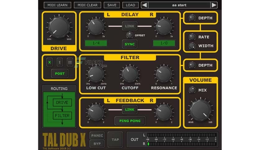 Togu Audio Line TAL-Dub-X v2.2.7