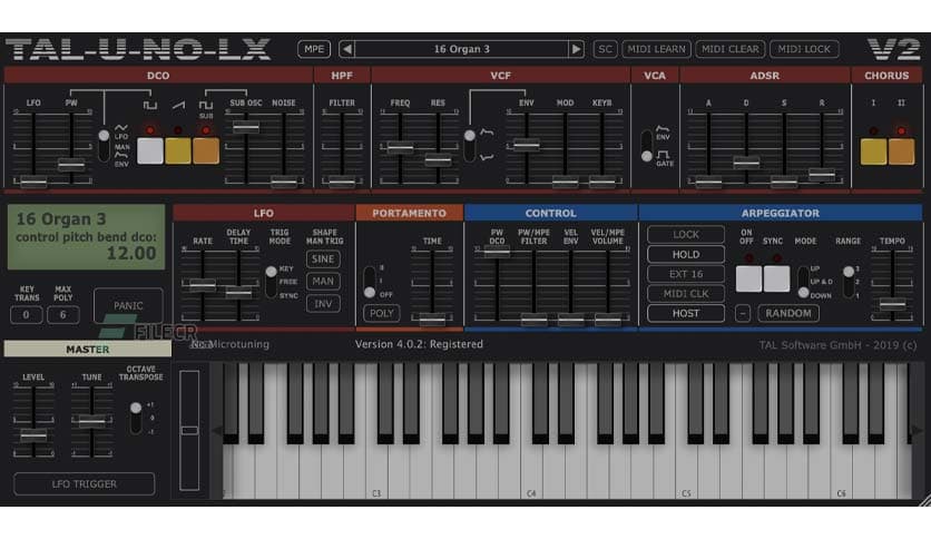 Togu Audio Line TAL-U-NO-LX v5.0.0