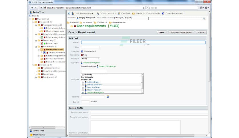 TrackStudio Enterprise 5.5.0.06.10.2020