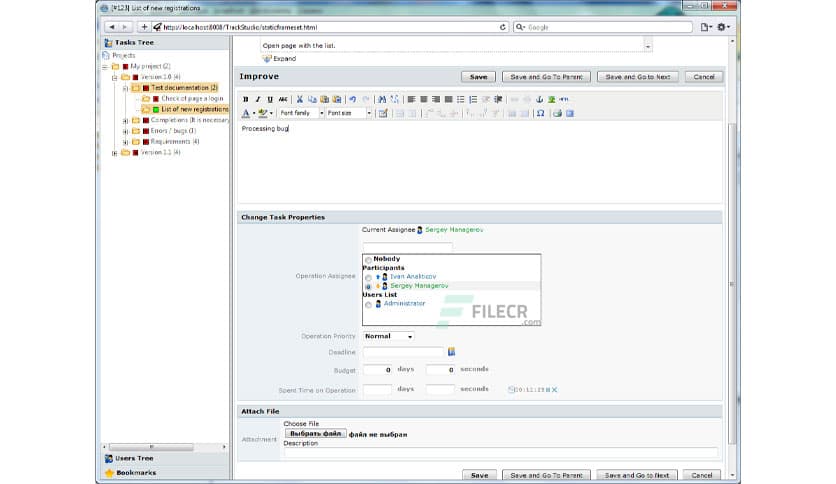 TrackStudio Enterprise 5.5.0.06.10.2020