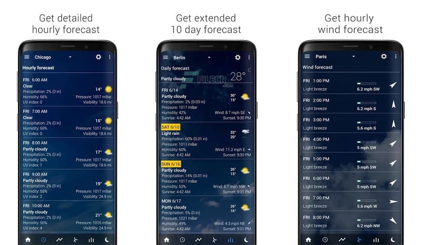 Transparent Clock and Weather Pro 9.01.2