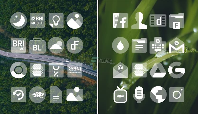 Transparent – Icon Pack v1.8
