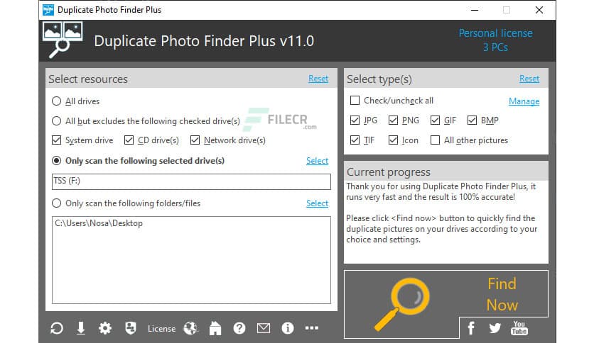 TriSun Duplicate Photo Finder Plus 16.0.054