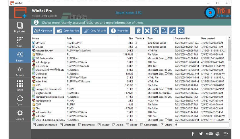 TriSun WinExt Pro 22.0 Build 084