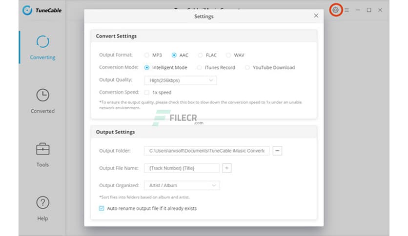 TuneCable iMusic Converter 1.7.4
