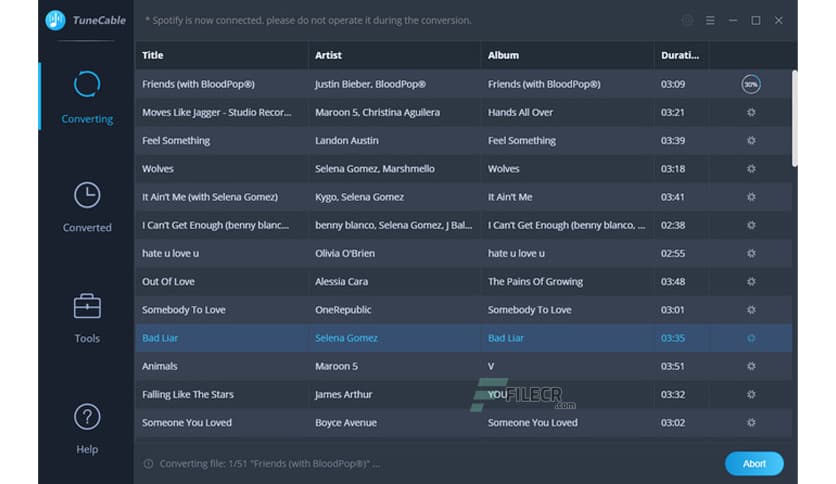 TuneCable Spotify Downloader 1.6.0