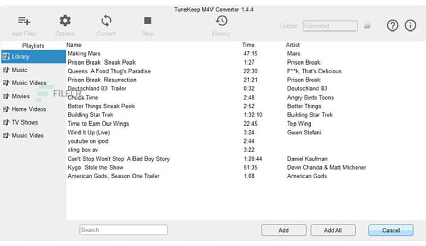 TuneKeep M4V Converter 1.5.3