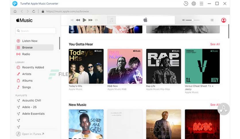 TunePat Apple Music Converter 1.5.5